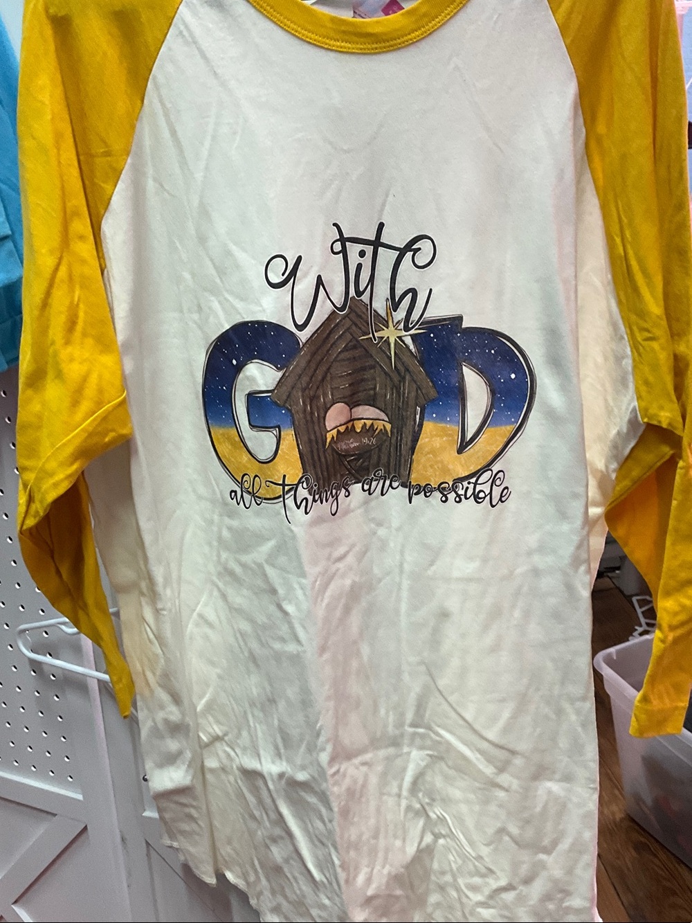 With God Graphic Tee
